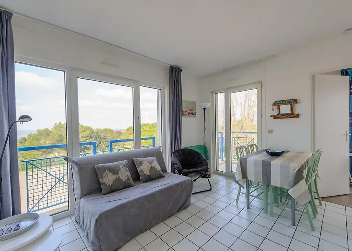 : T2 Panoramique Sur La Pour 2 Avec Piscine - Fr-1-535-2 アパート シャトライヨン・プラージュ